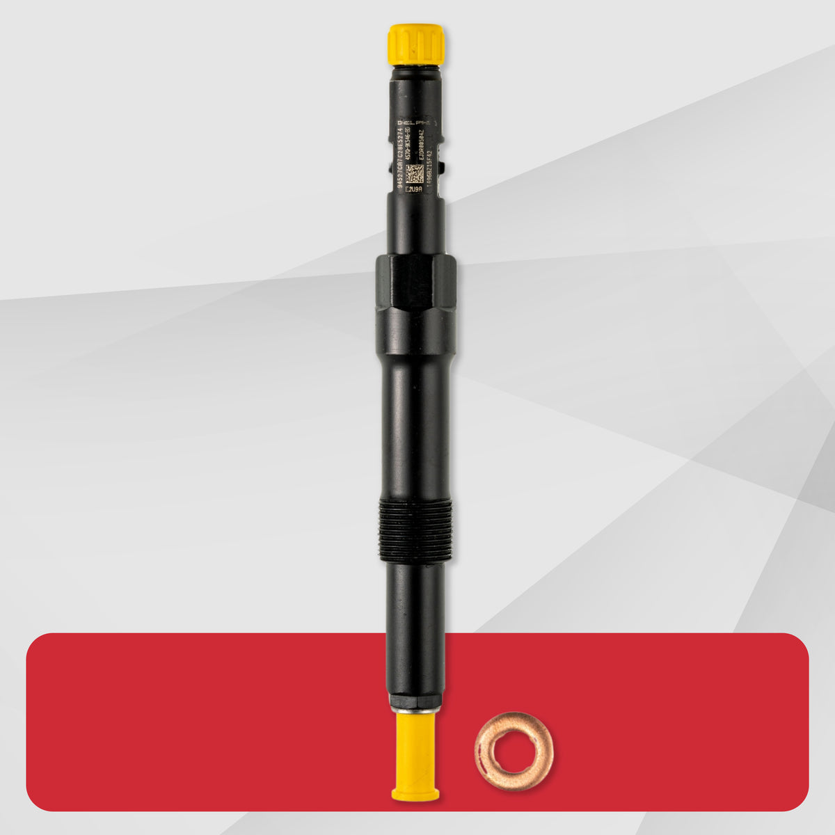 EJDR00403Z Iniettore Ford 2.4 TDCi Delphi 4C1Q9K546AB, EJDR01101D Iniettore