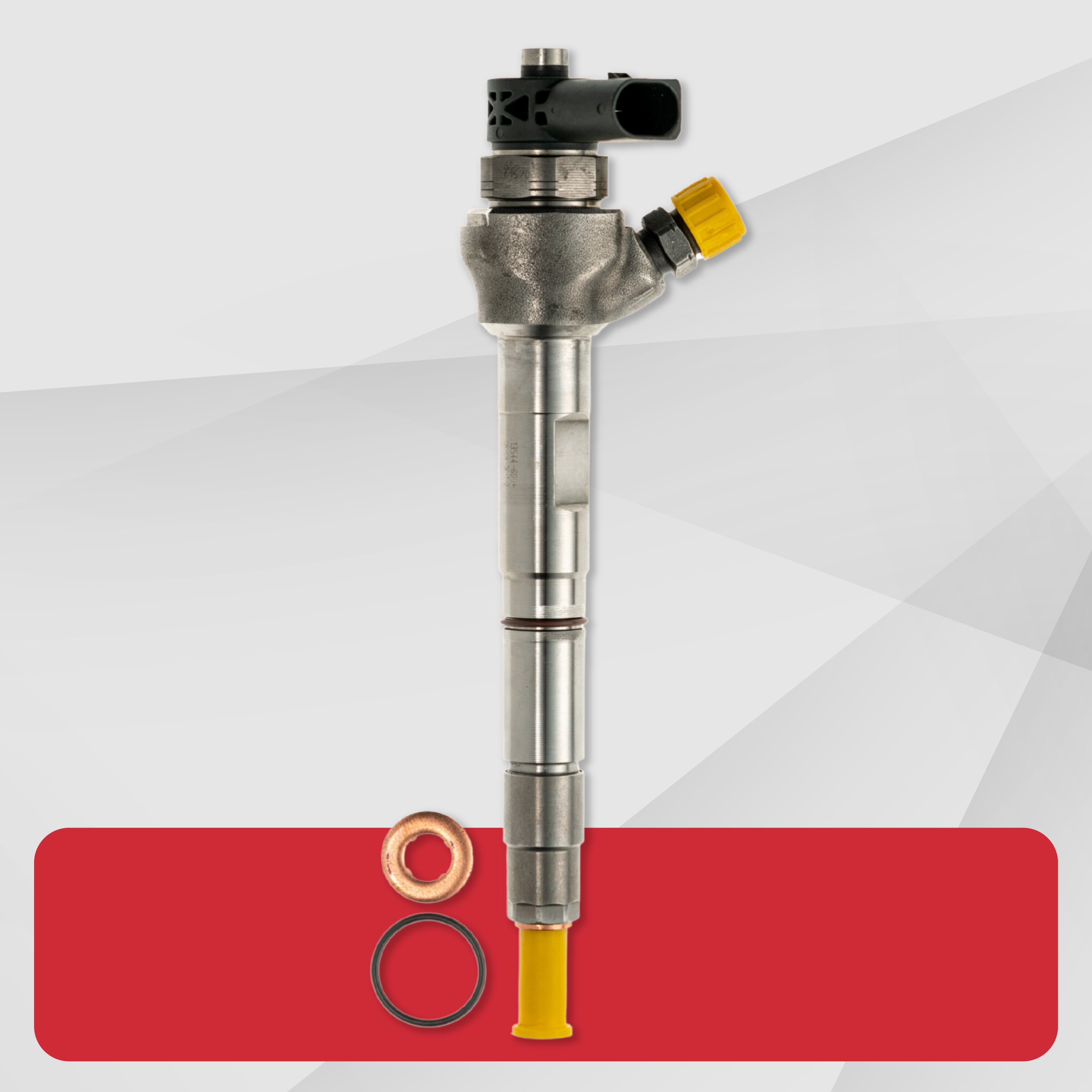 Iniettore 03L130277J per Audi, SEAT, Skoda, VW 2.0 TDI – Bosch 0445110369 / 03L130277Q