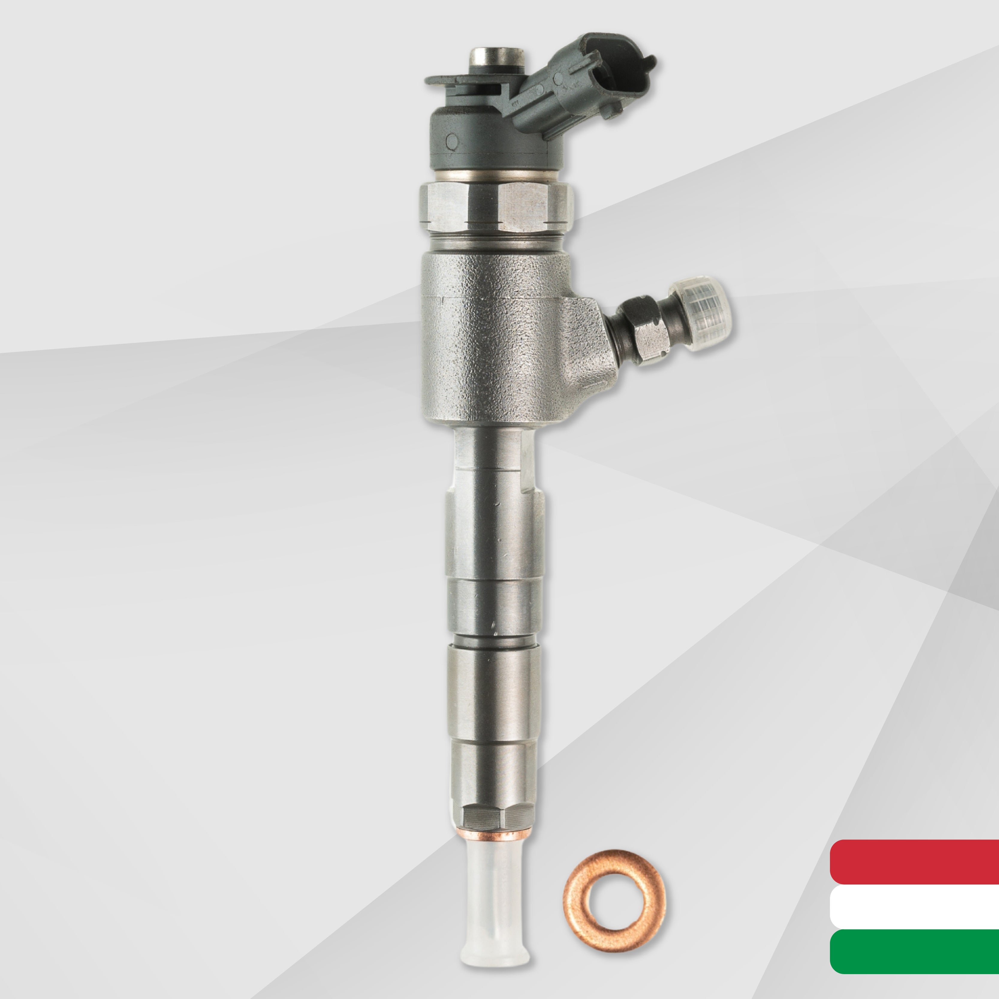 Iniettore 0445110252 per Citroën C3, Peugeot 207 1.4 HDi – Bosch 9656588980