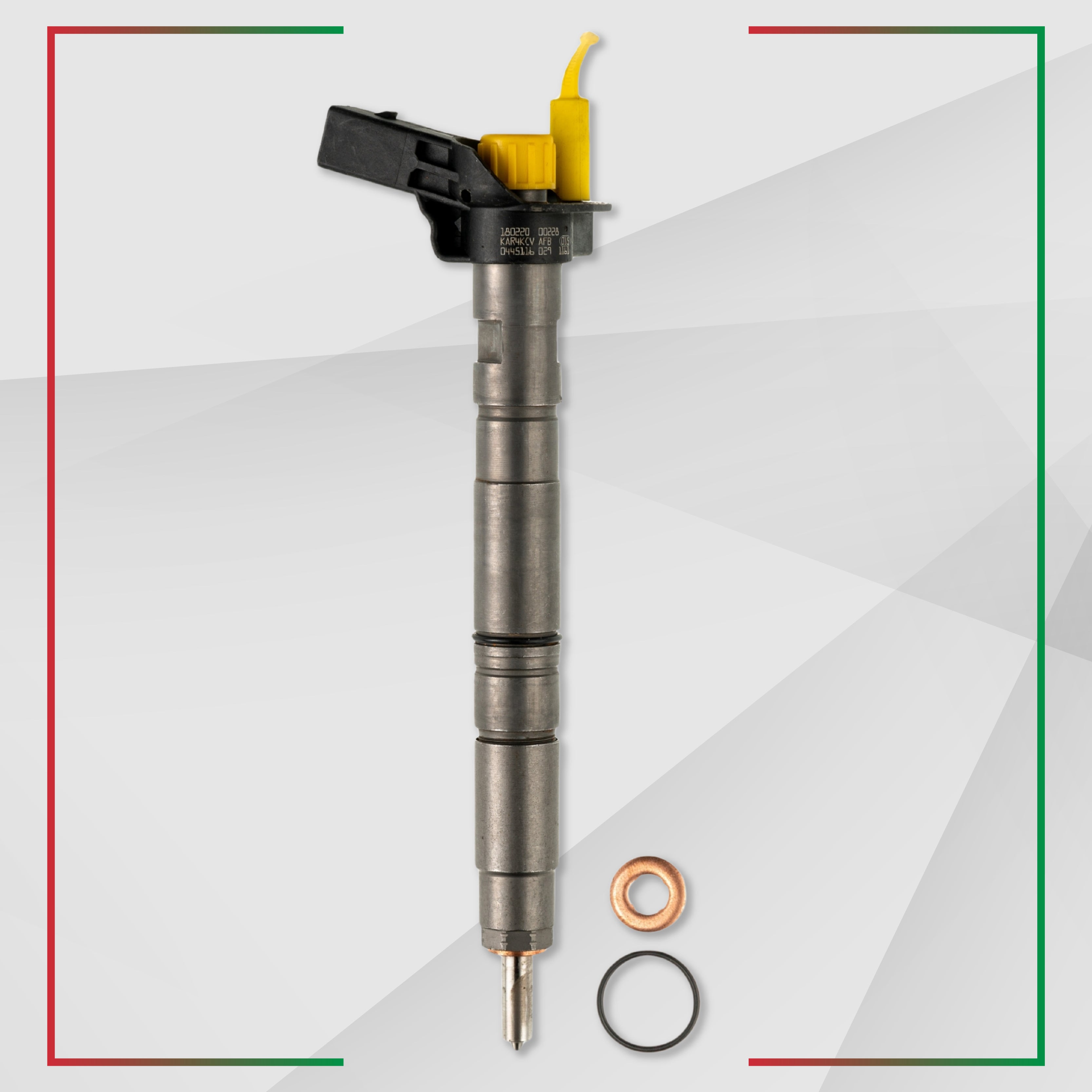 Iniettore 0445116030 per VW, Skoda, Audi, Seat 2.0 TDI – Bosch 03L130277