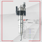 Iniettore BMW originale 13537589048-09 per E81 / E88 / E90 / E93 / E60 – codice 13537565138