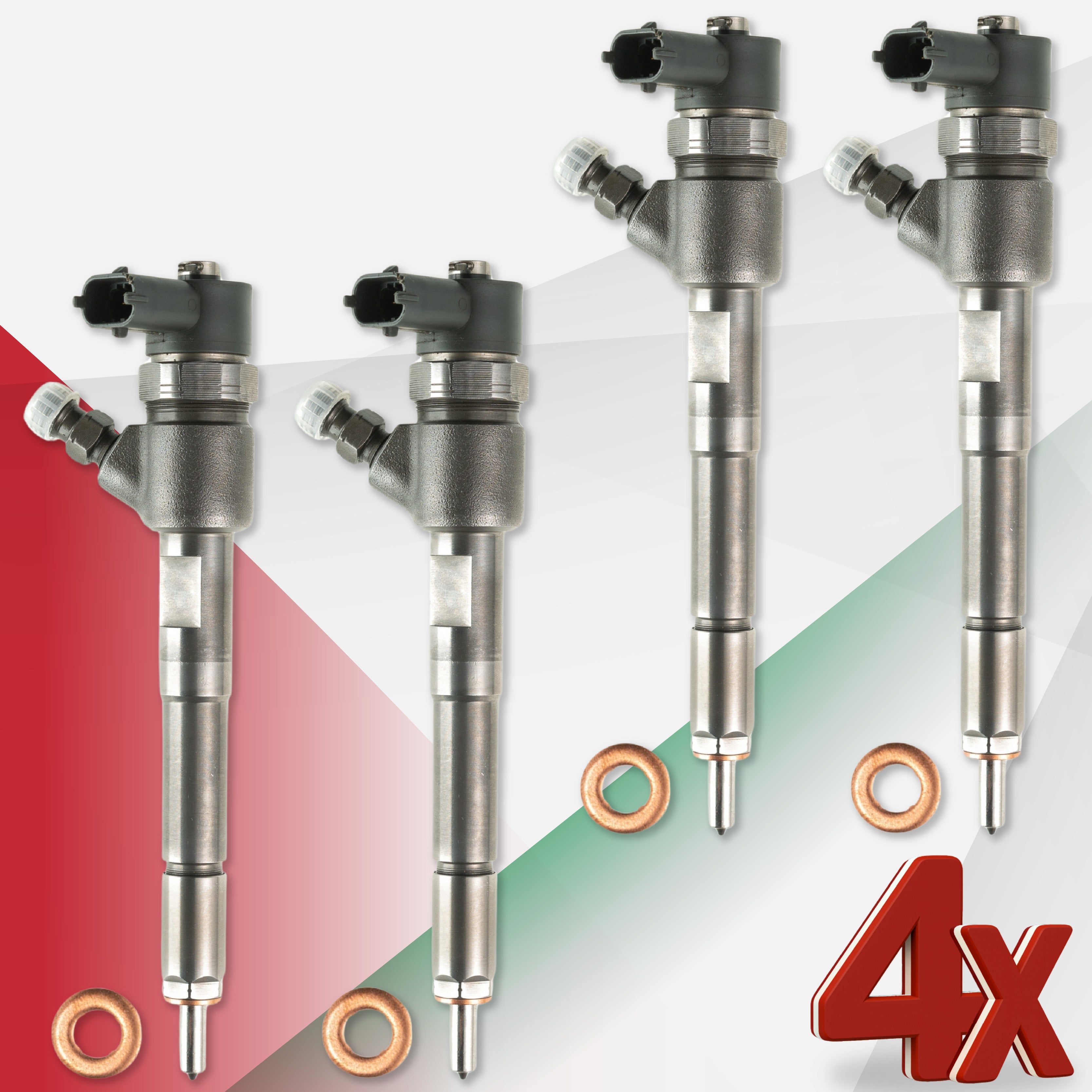 0445110322 Iniettore Carburante Lancia 1.3 Multijet 55214192 55209803