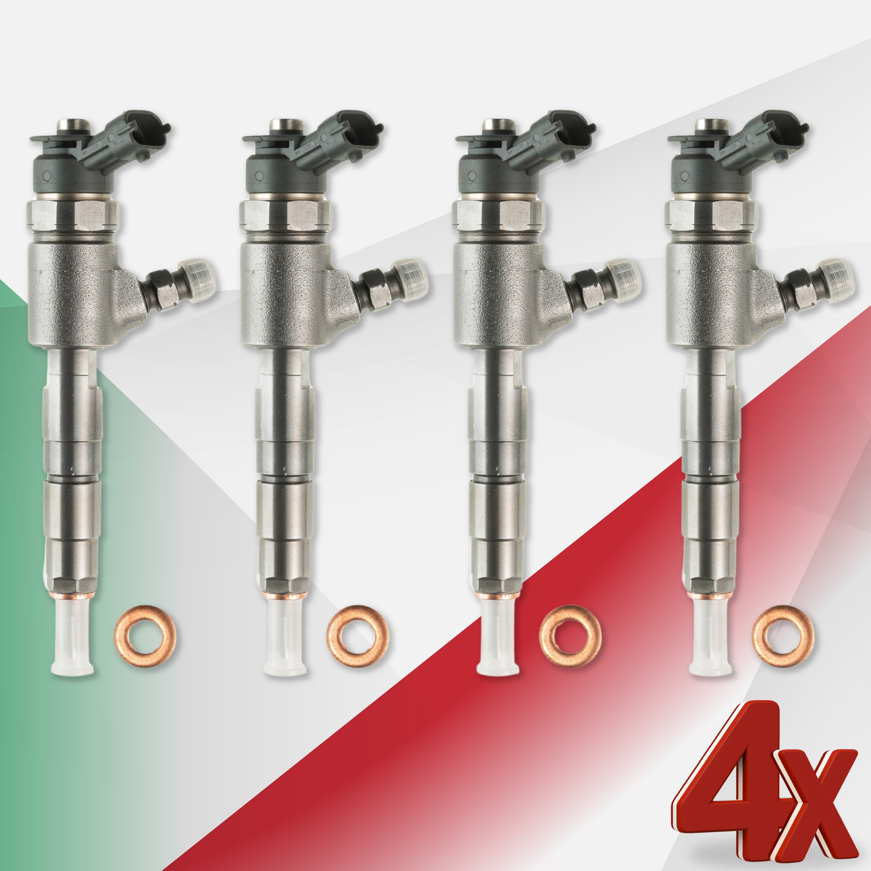 0445110340 Iniettore Citroën Ford Opel Peugeot Fiat 1.6 9687069280