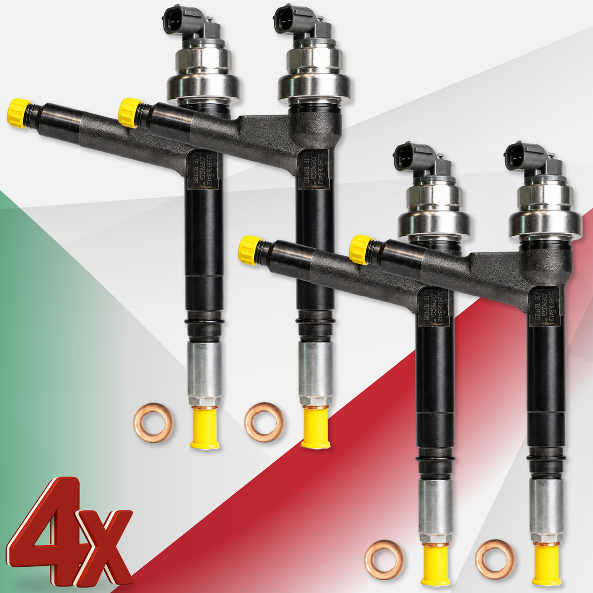 DCRI105080 Iniettore Opel 1.7 CDTi Denso 897313-8612, 095000-5082, 897313-8613 Iniettore Diesel