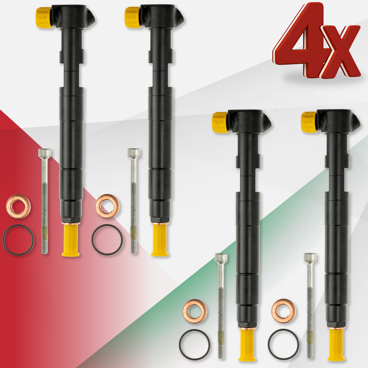 EMBR00301D Iniettore A6710170121 Ssangyong 2.0 XDi Delphi 28626161, HRD362 Iniettore