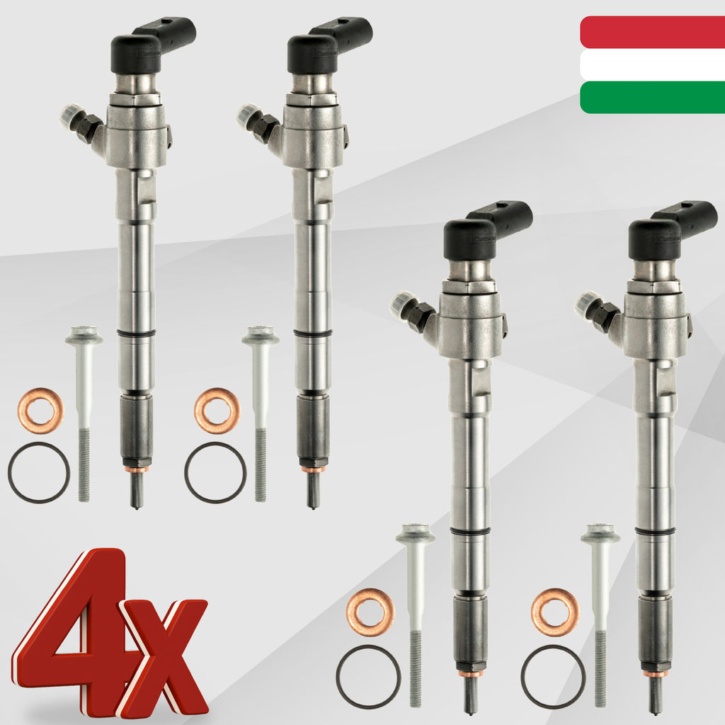 Iniettore 03L130277B / 03L130277S per VW, Audi, Seat, Skoda 1.6 TDI – Continental VDO