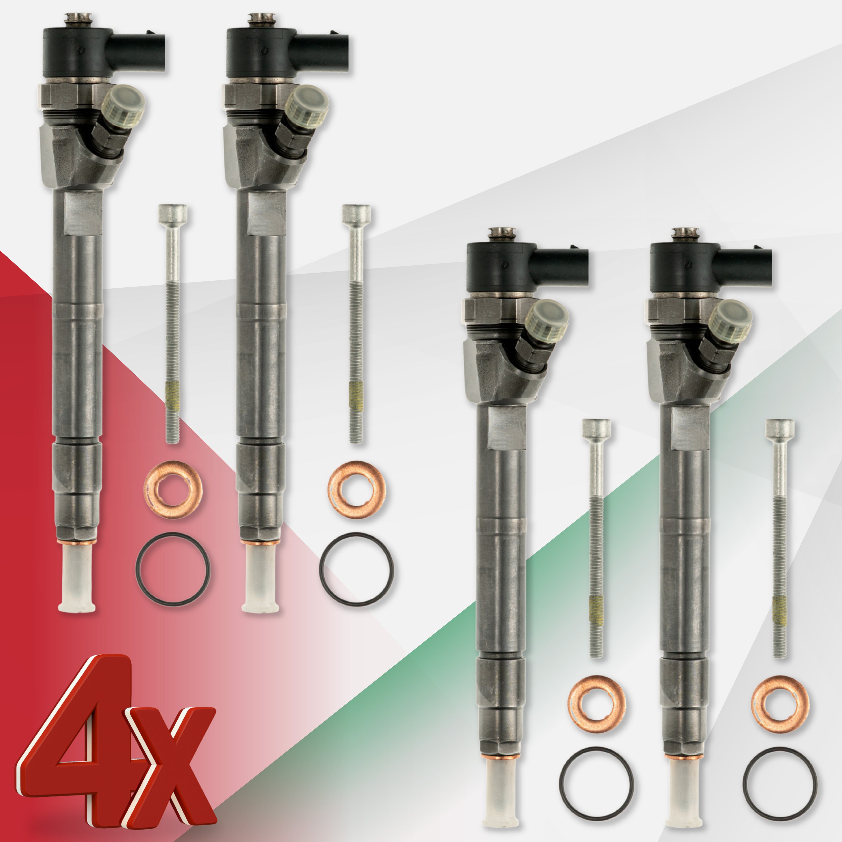 Iniettore 0445110025 per Mercedes-Benz C200 CDI 2.2 CDI – Bosch A6110700687