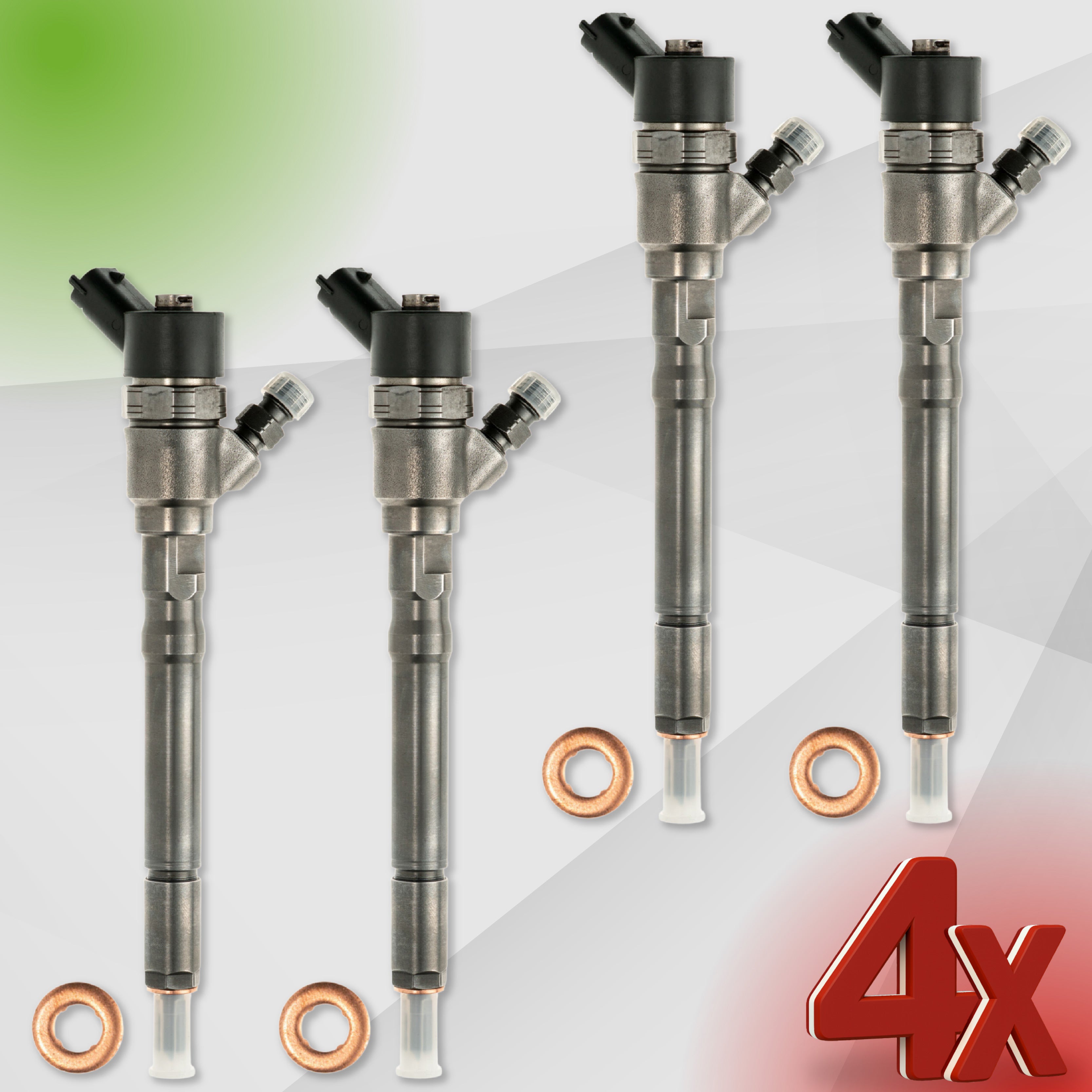 Iniettore 0445110064 per Hyundai Accent 1.5 CRDi, Kia Carens 2.0 CRDi – 33800-27000