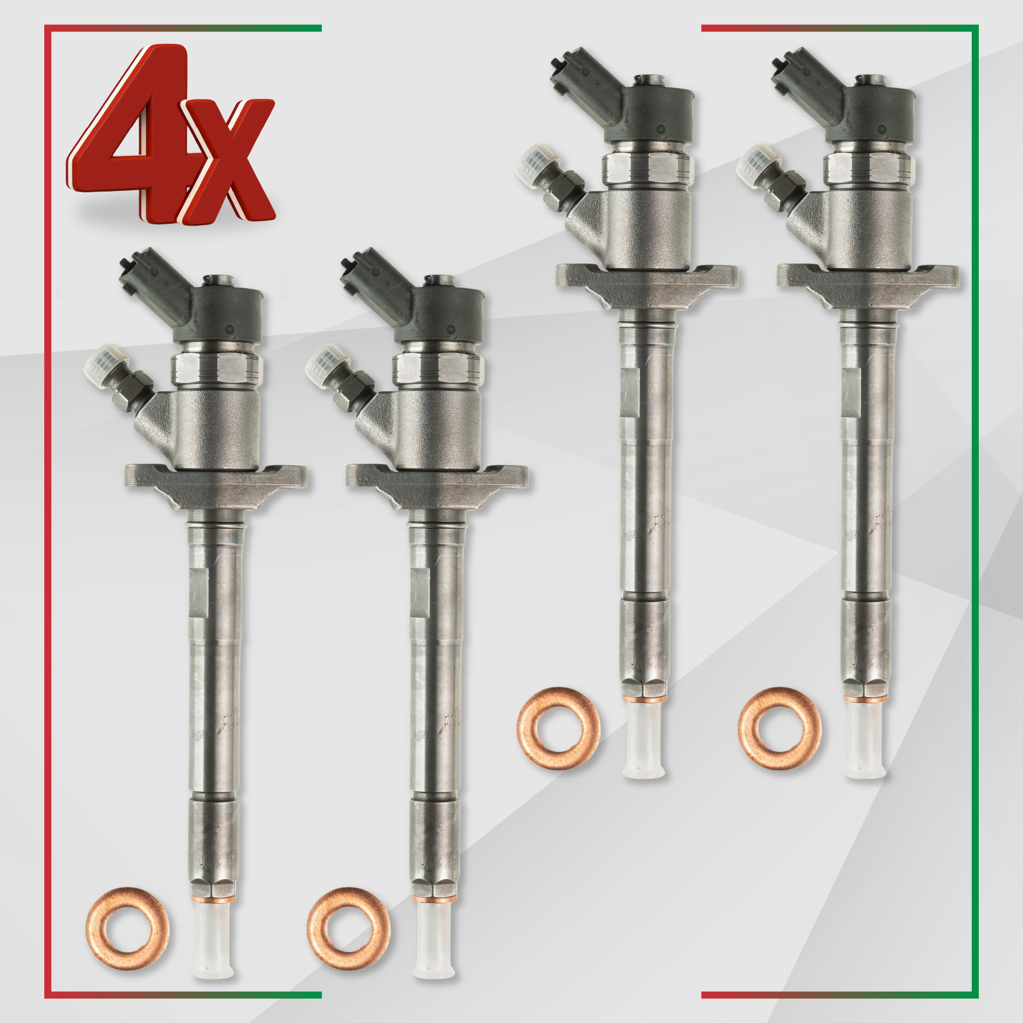 Iniettore 0445110259 per Mazda, Peugeot, Citroën C3, C4, C5 1.6 HDI – 5M5Q9F593AA