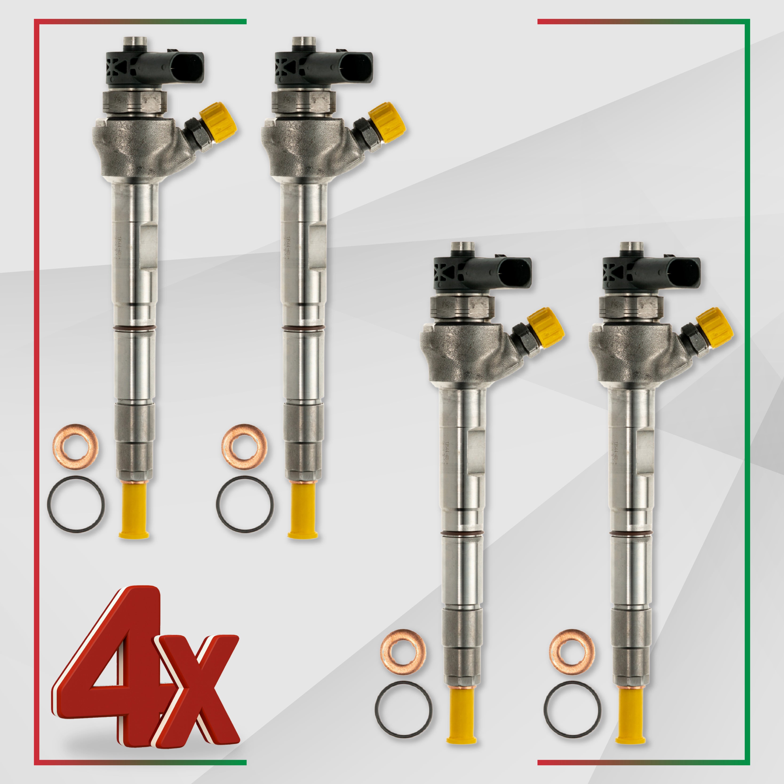 Iniettore 0445110469 per VW Caddy, Audi A3, Seat Alhambra, Skoda – 04L130277AC