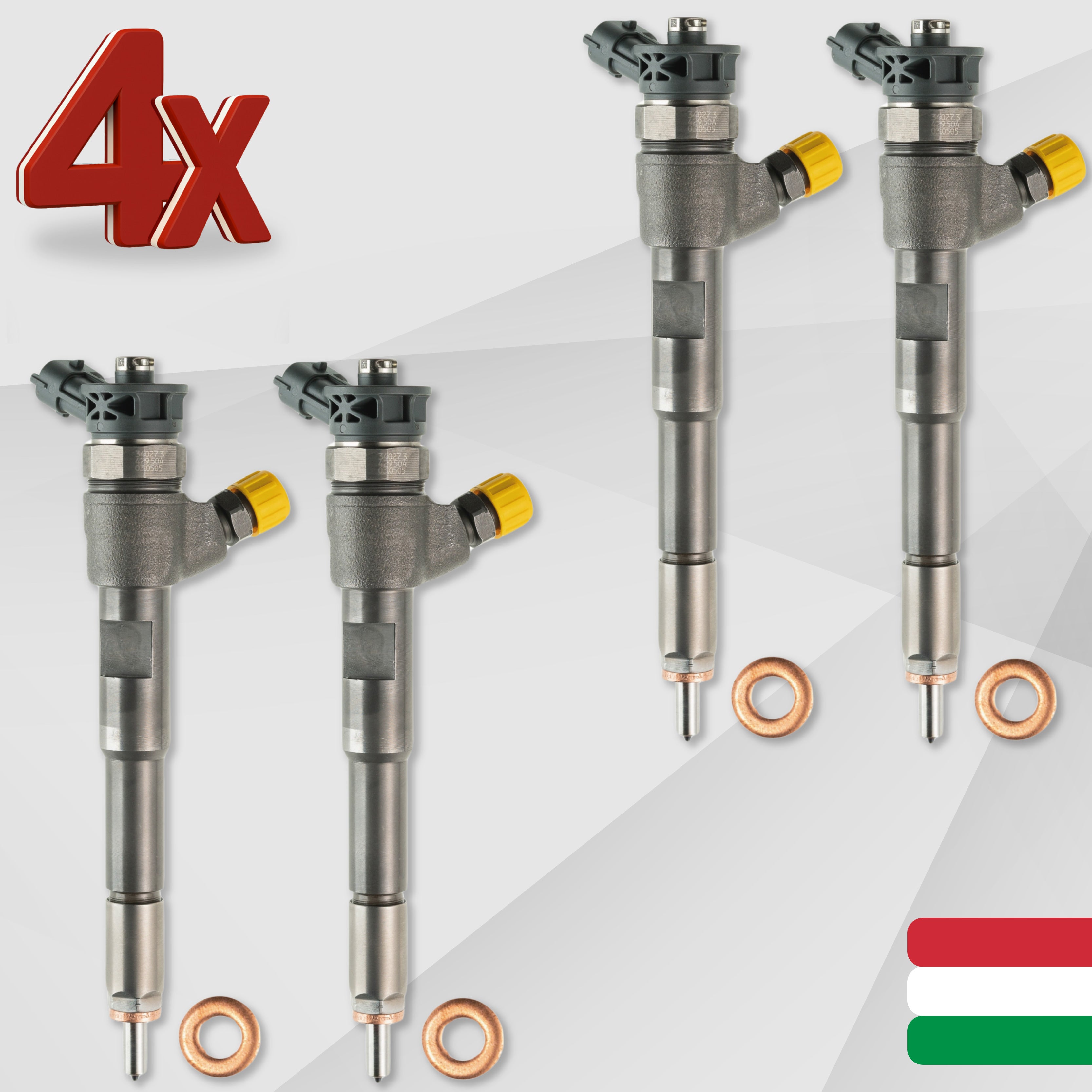 Iniettore 0445110485 per Renault, Dacia, Nissan 1.5 dCi – H8201108033