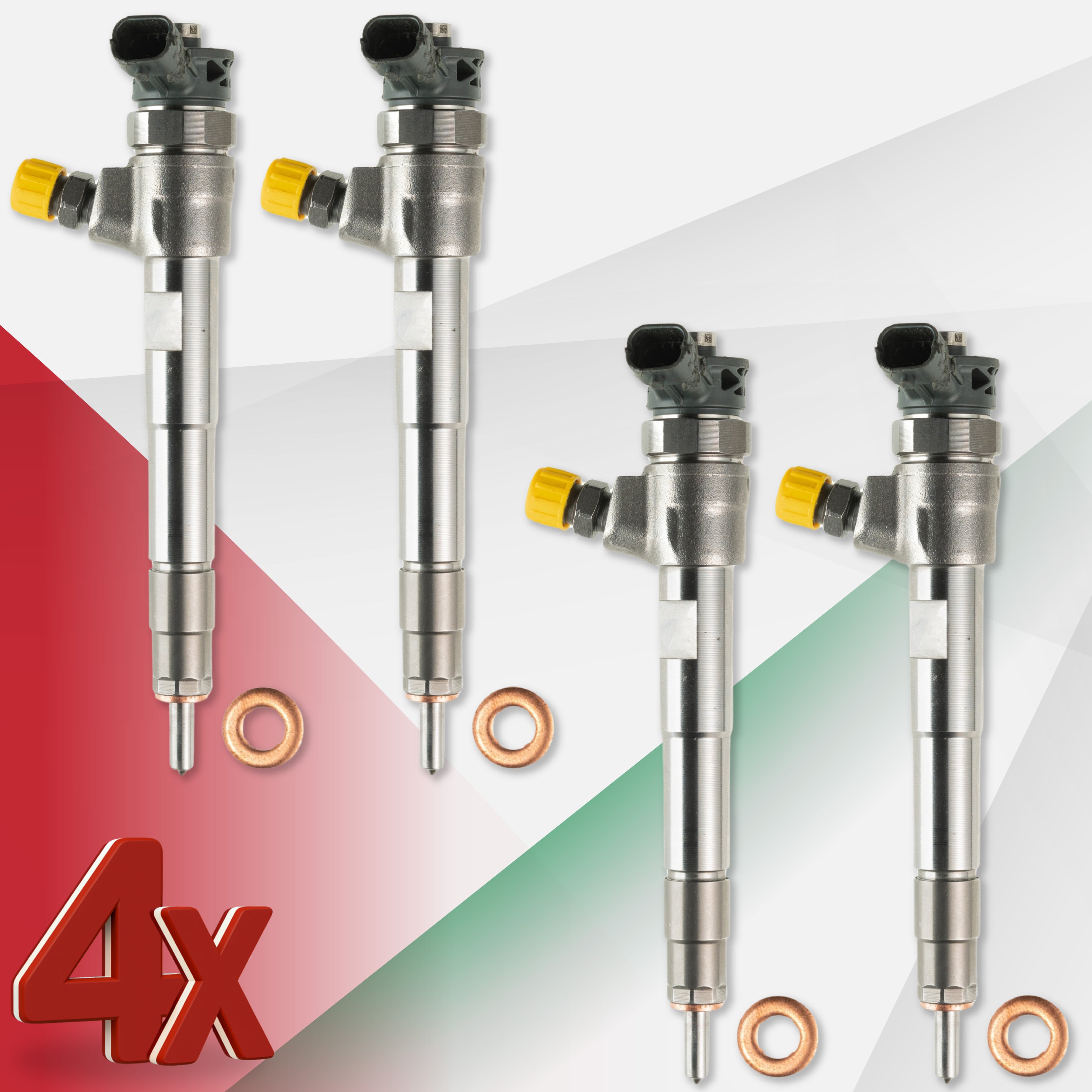 Iniettore 0445110569 per Fiat, Opel, Renault 1.6 dCi – Bosch 166000804R