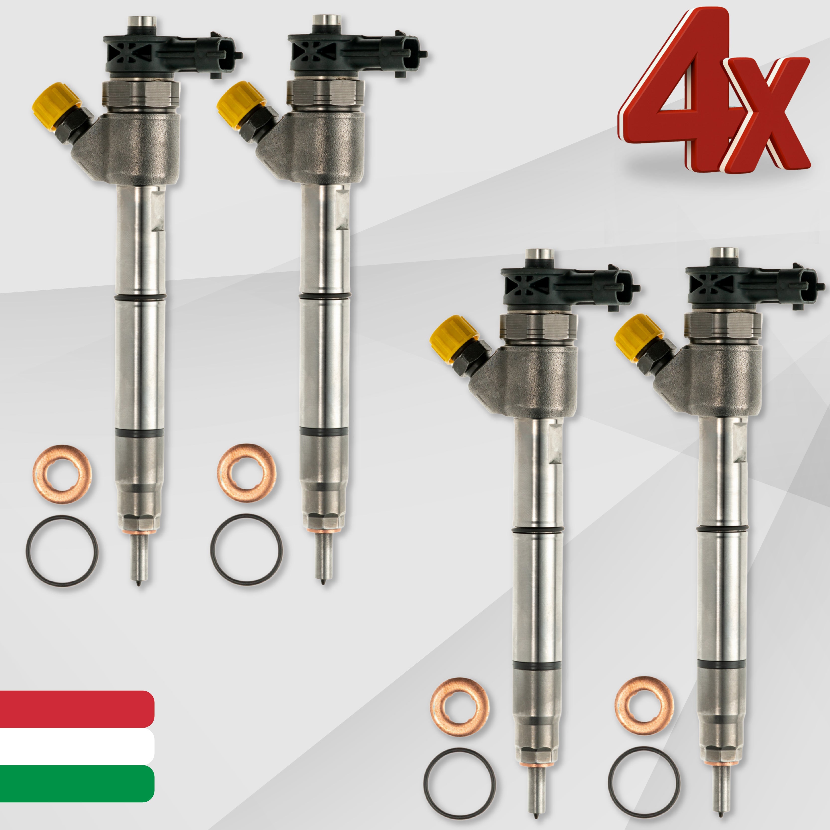 Iniettore 0445110955 per Citroën, Fiat, Toyota, Opel Astra 1.5 D – JX6Q-9F593-AB