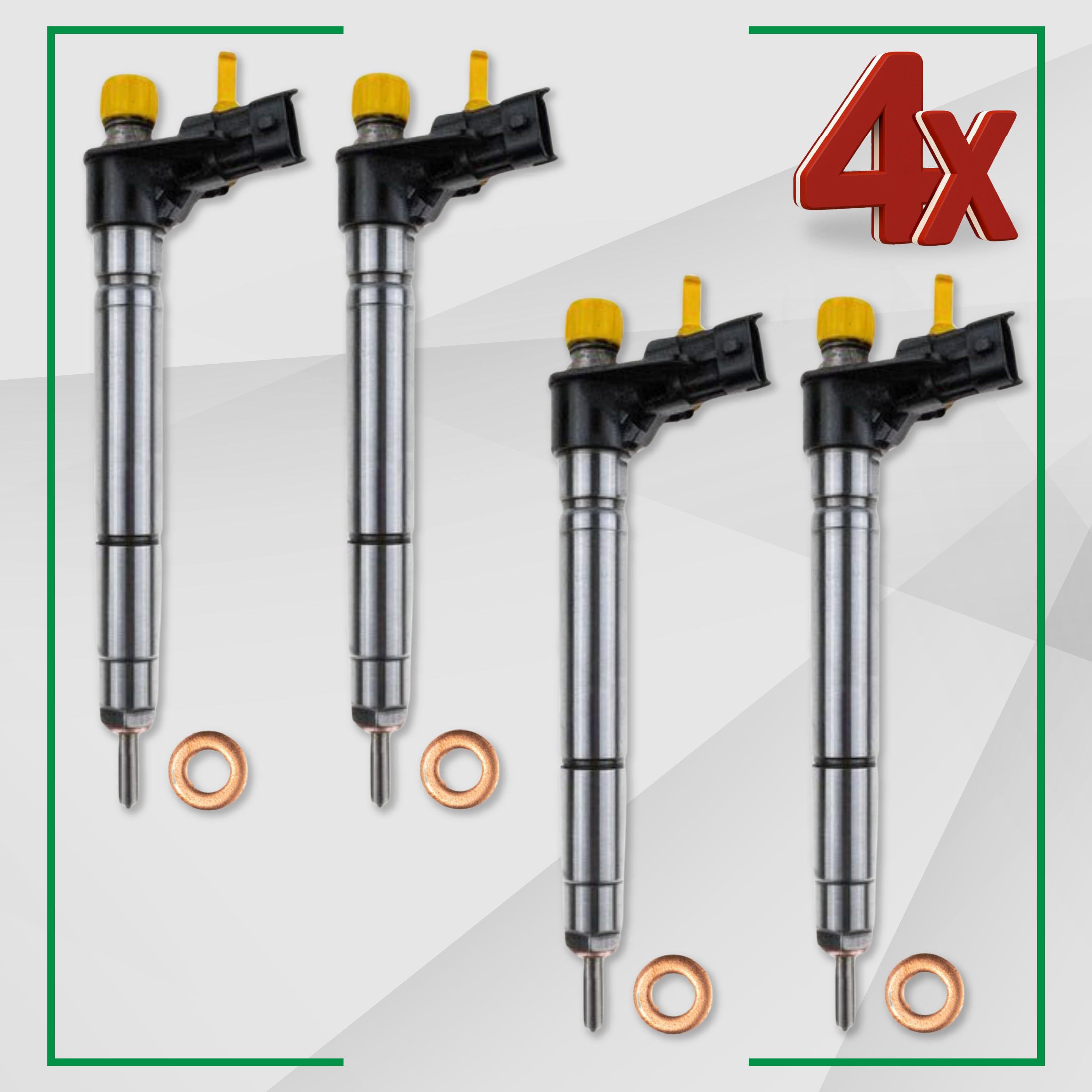 Iniettore 0445115087 per Jaguar, Ford, Peugeot 508 2.2 HDi – 9687454380