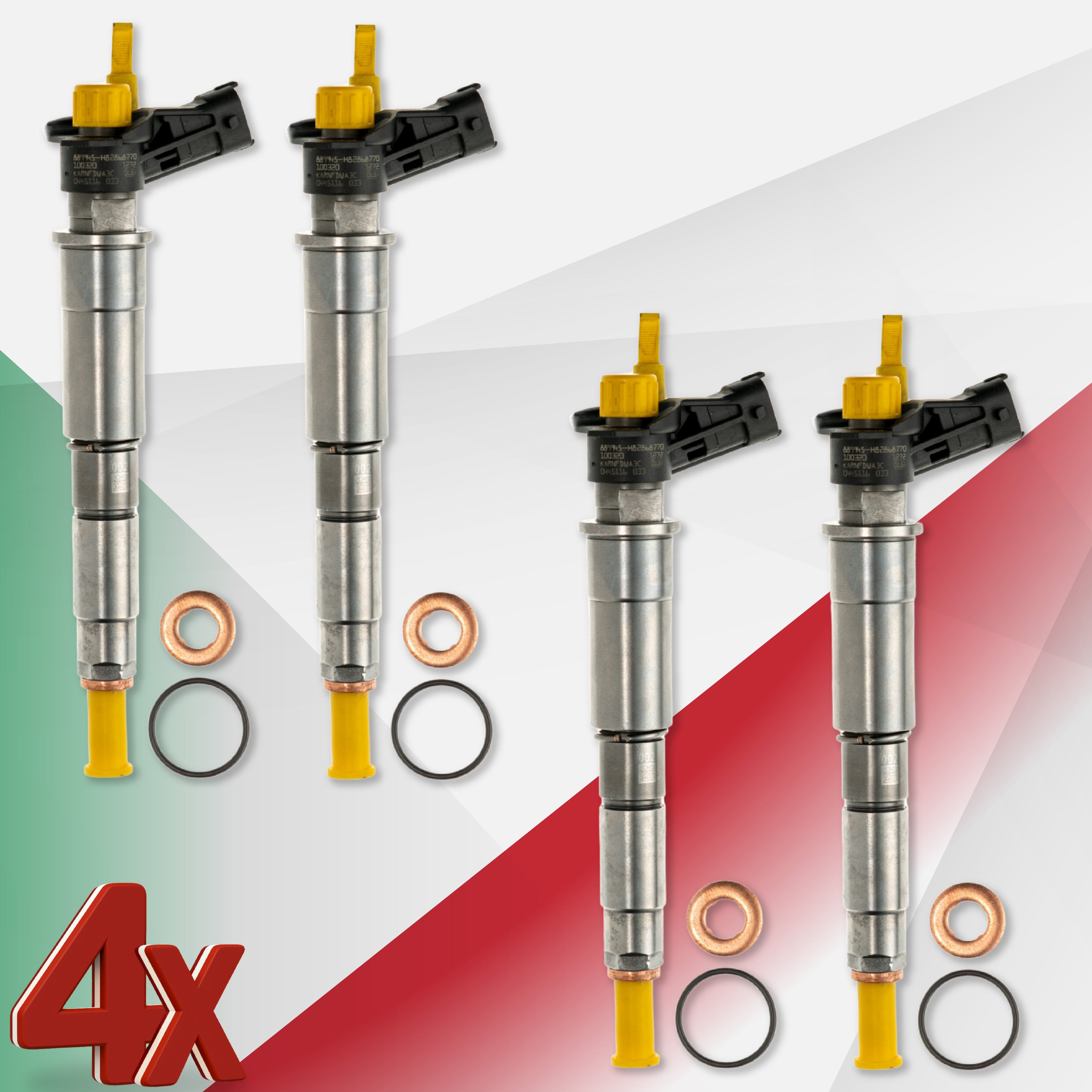 Iniettore 0445116033 per Nissan Navara NP300 3.0 DCI – 8200889945