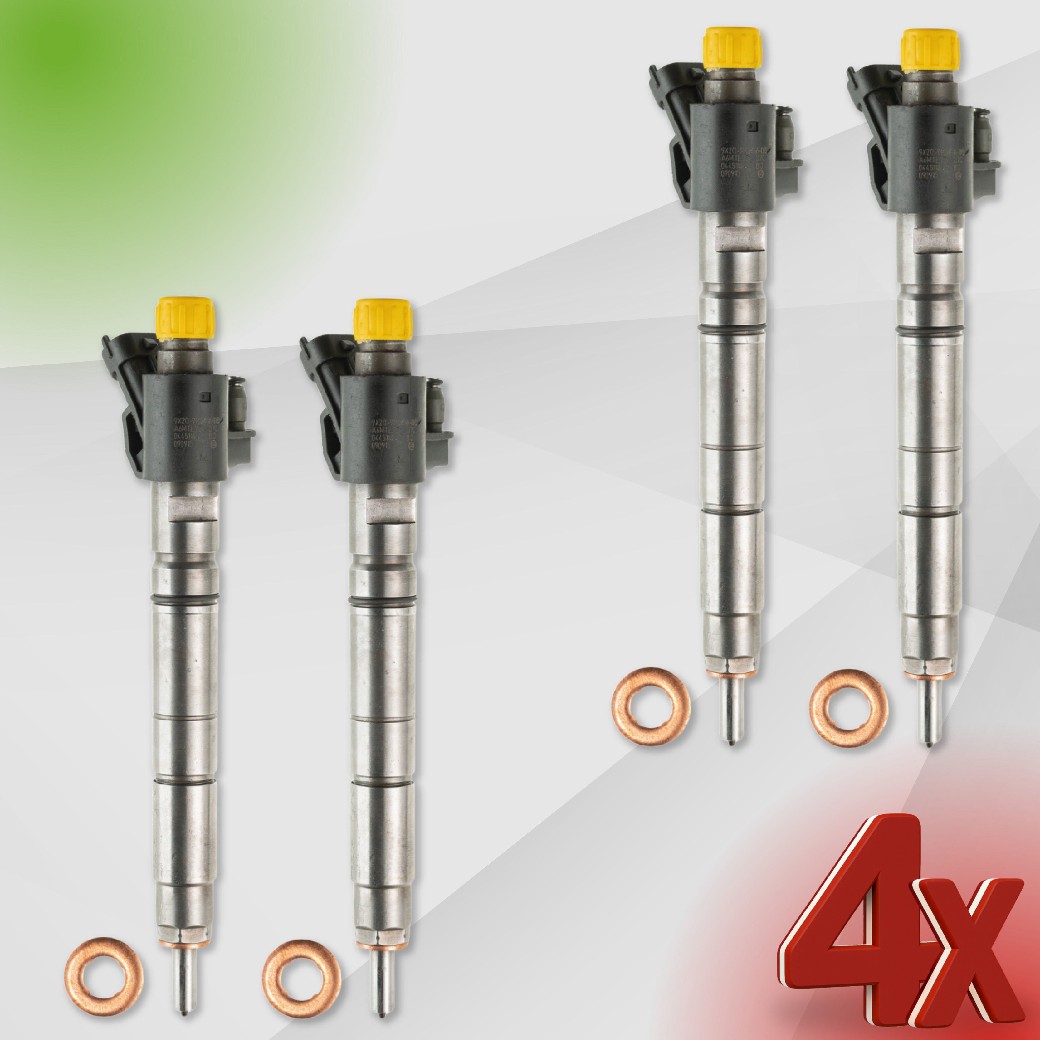 Iniettore 0445116046 per Volvo C30, C70, S40, S80, V40, V70 2.0 D4 – 31303409