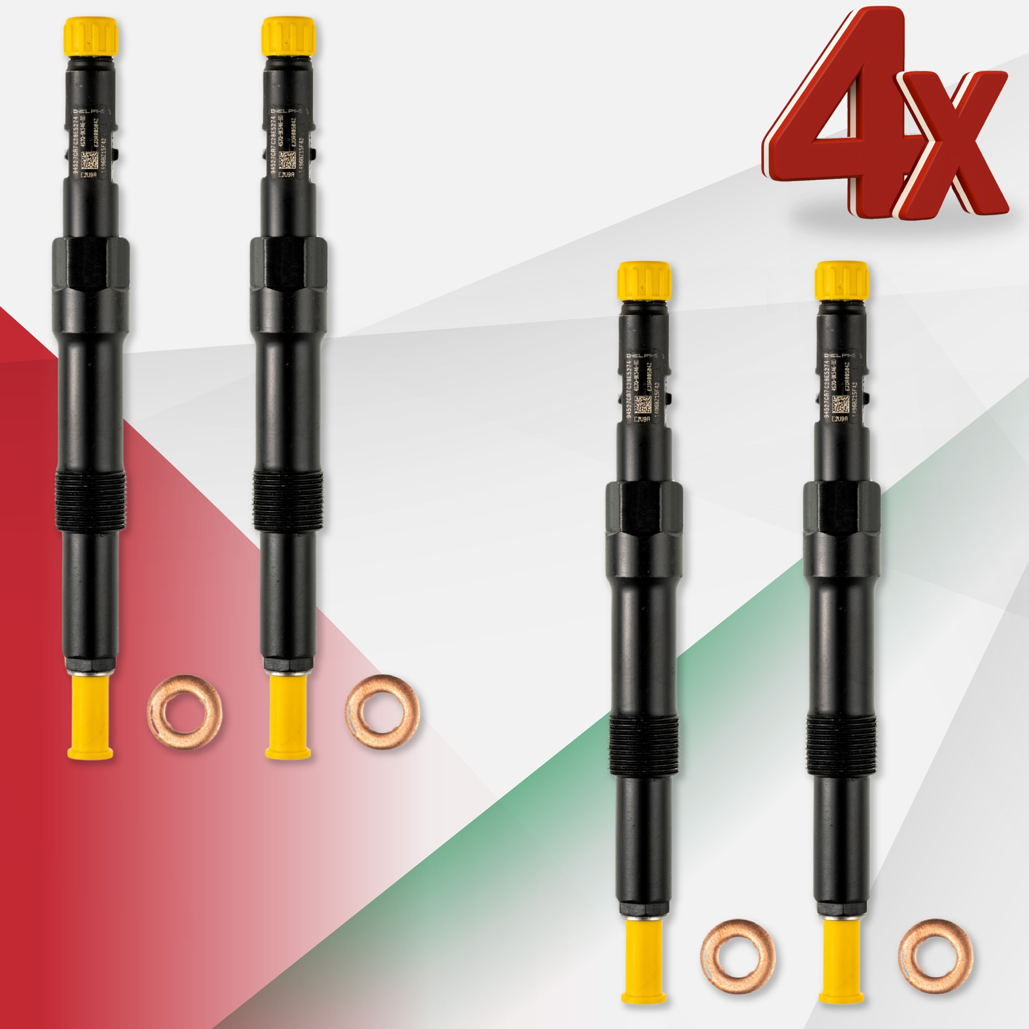 Iniettore EJDR00201Z per Ford 2.0 TDCi – Delphi 2C1Q9K546BA