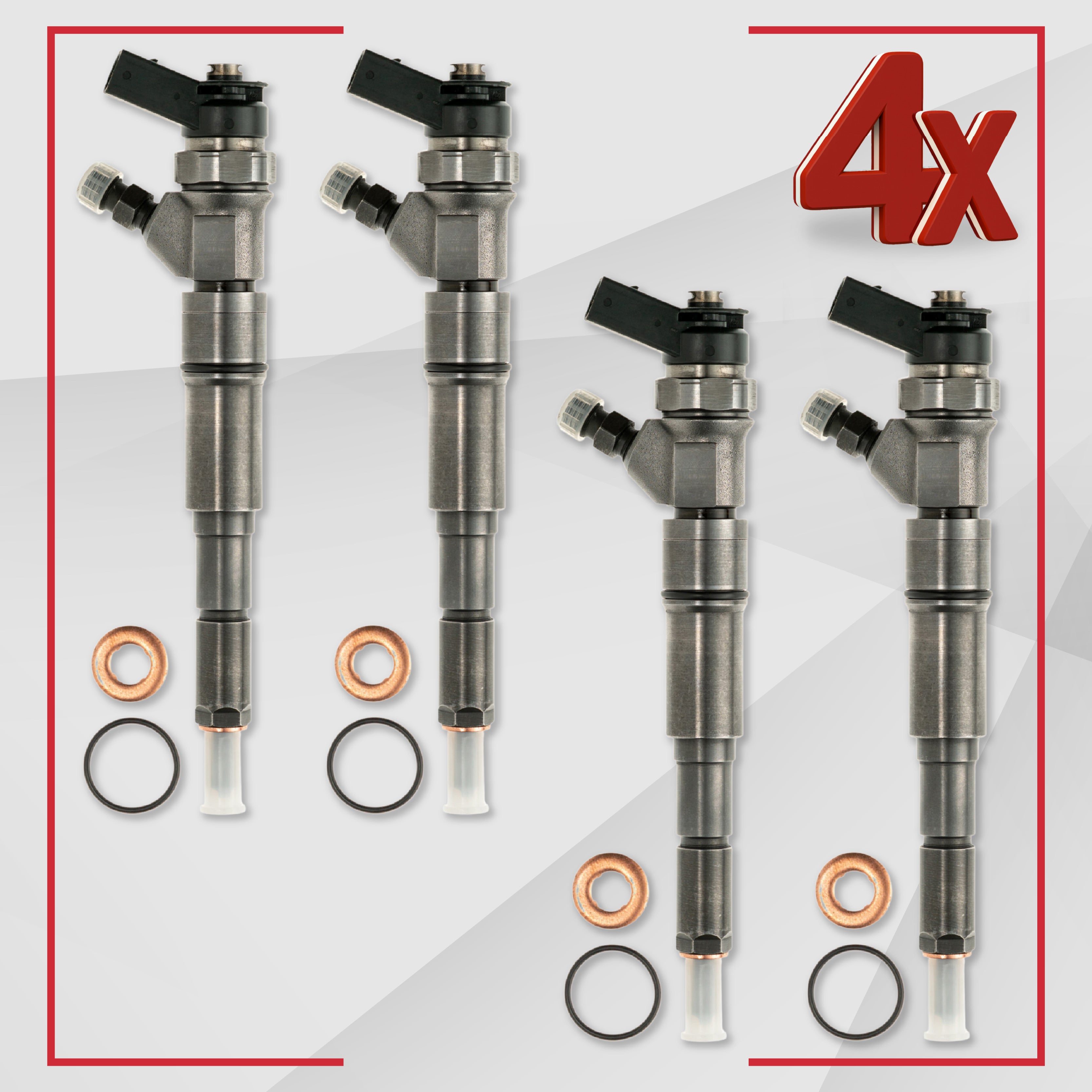 Iniettori 0445110212 per BMW E60, E61 525d – Bosch 13537794652