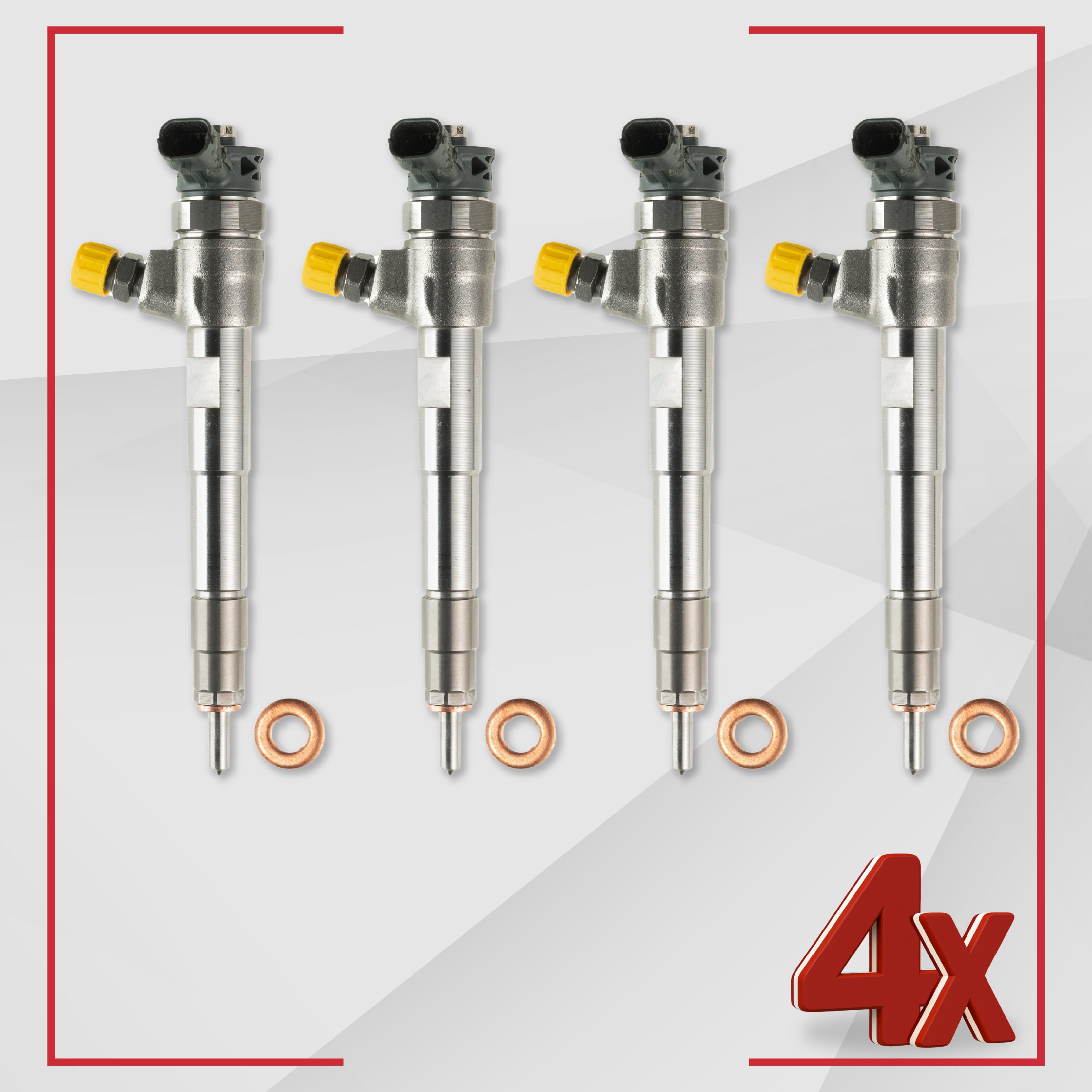 Iniettori 0445110414 per Nissan, Opel, Renault Scenic, Trafic 1.6 dCi – 1660000Q1U