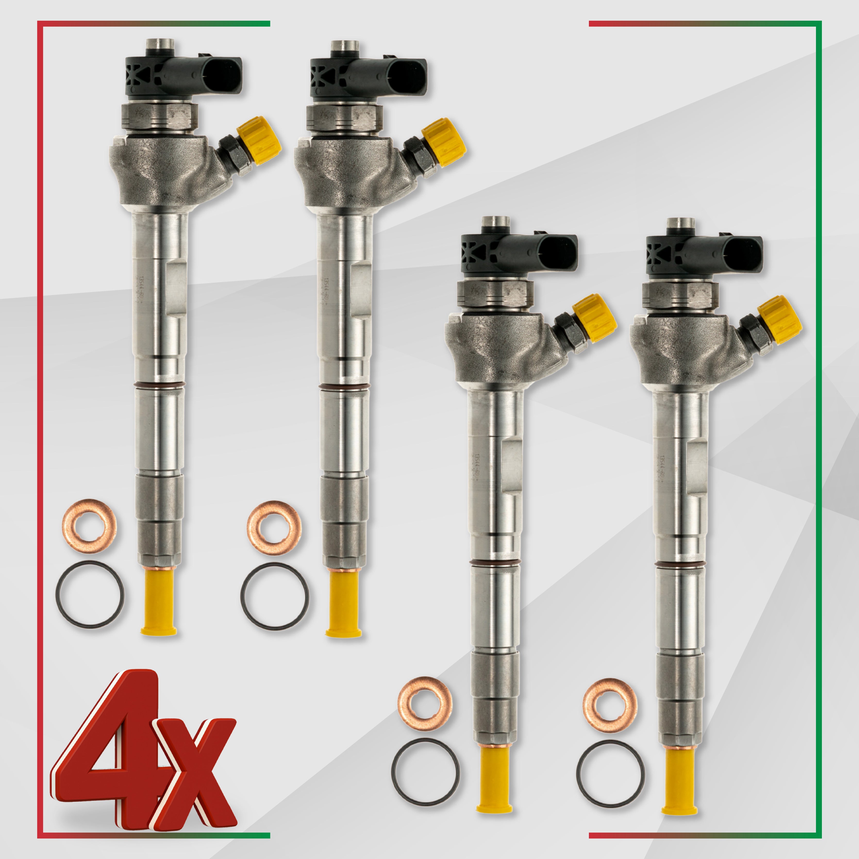 Iniettori 0445110471 per Audi A3, A4, A5, Seat, Skoda, VW 2.0 TDI – 04L130277AE