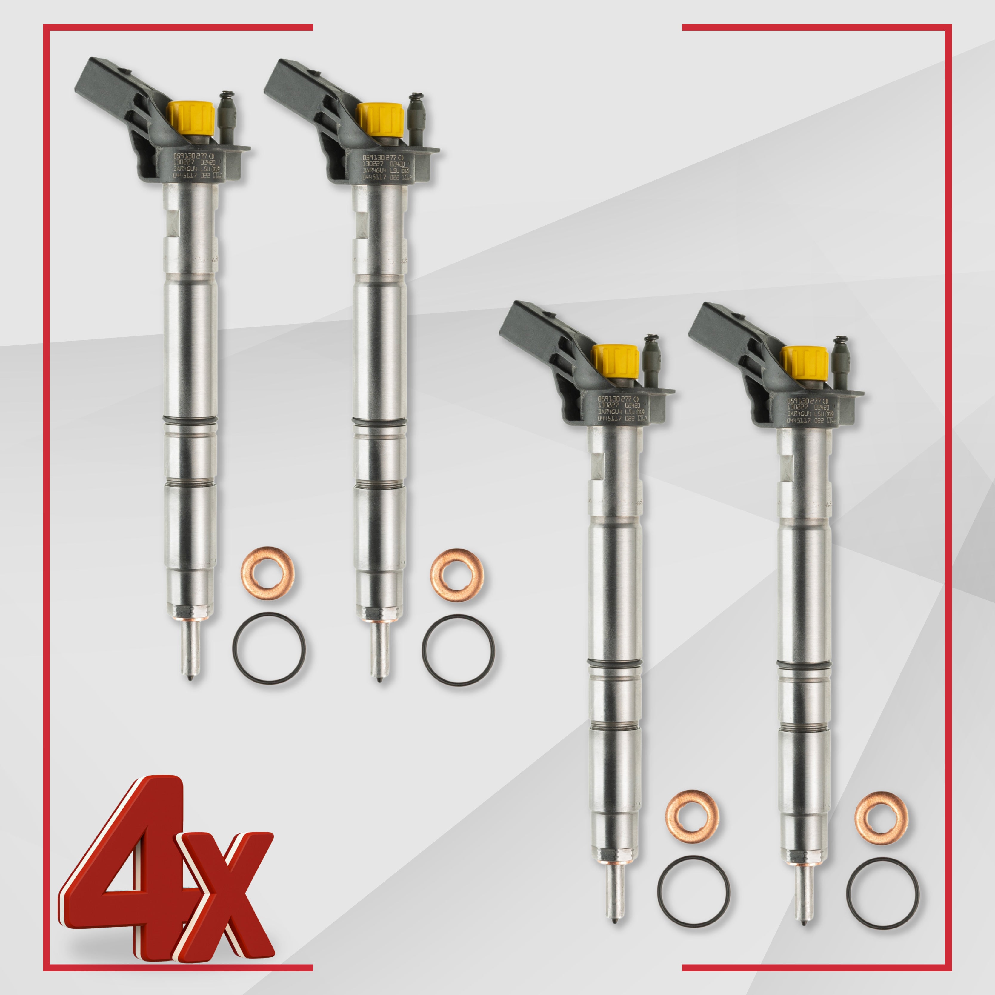 Iniettori 0445116059 per Citroën, Fiat, Iveco Daily – 1609848980