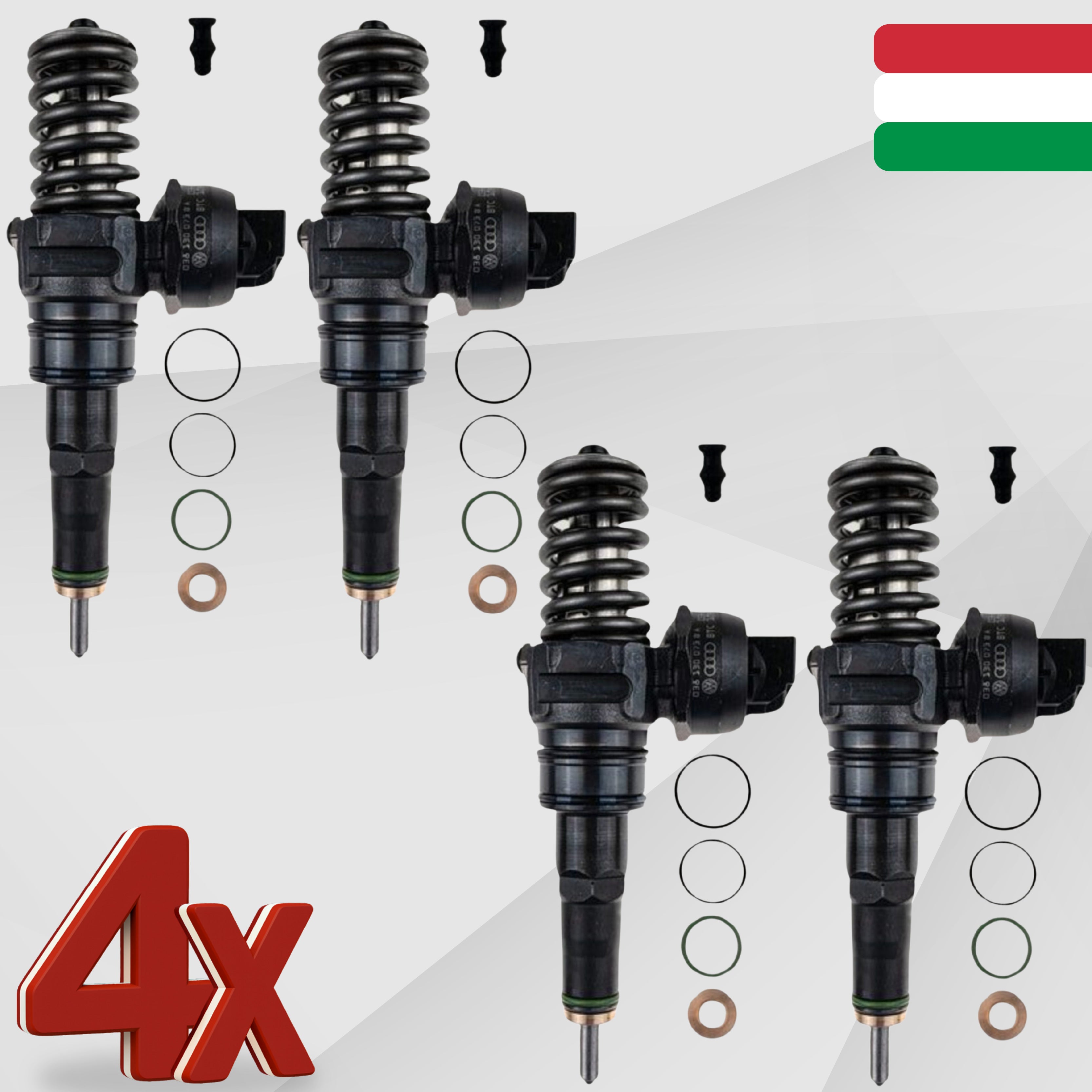 Unità pompa-iniettore (PDE) 0414720214 per VW, Audi, Seat, Skoda, Ford 1.4 / 1.9 TDI – Bosch 038130073AR