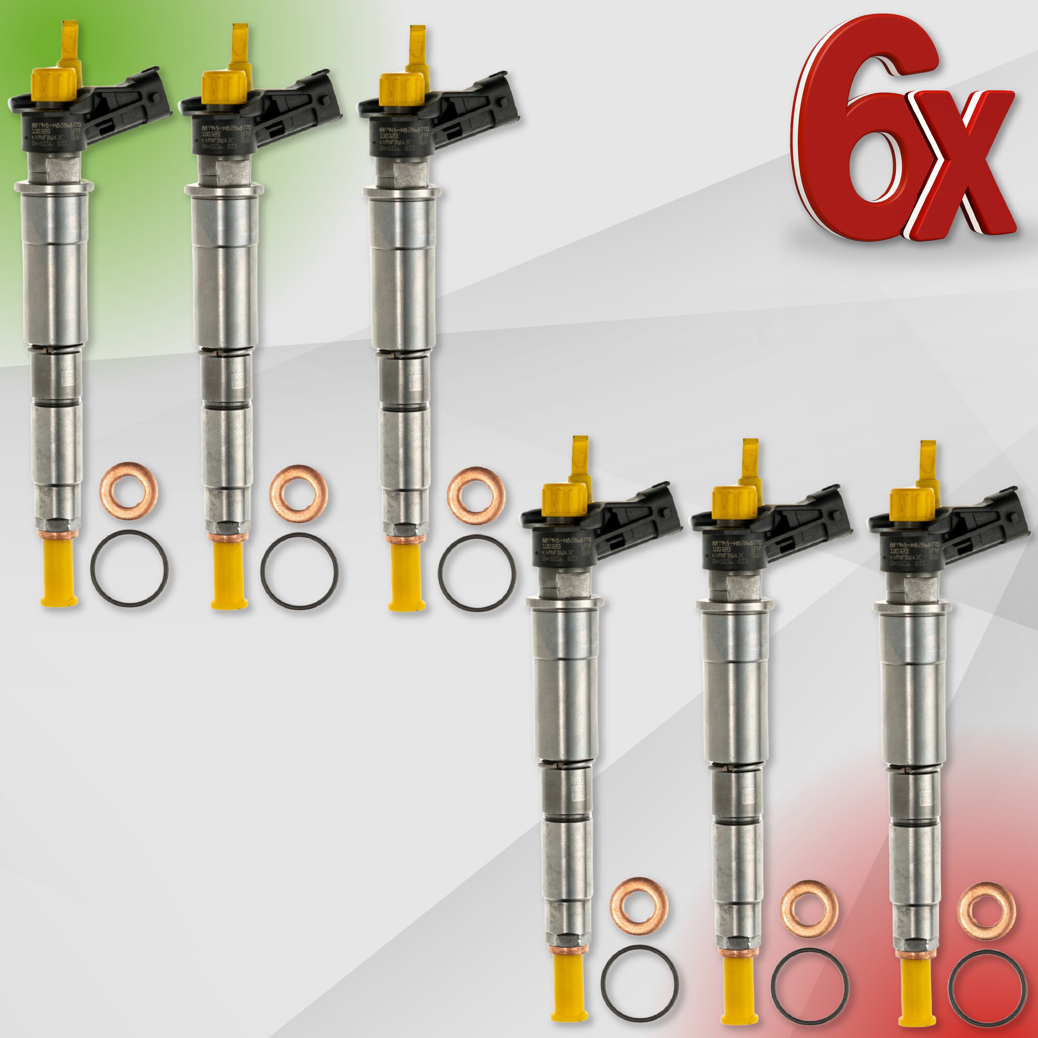 Iniettore 0445115050 per BMW X5 3.0 D – 0445115048 / 0445115070 / 0445115077