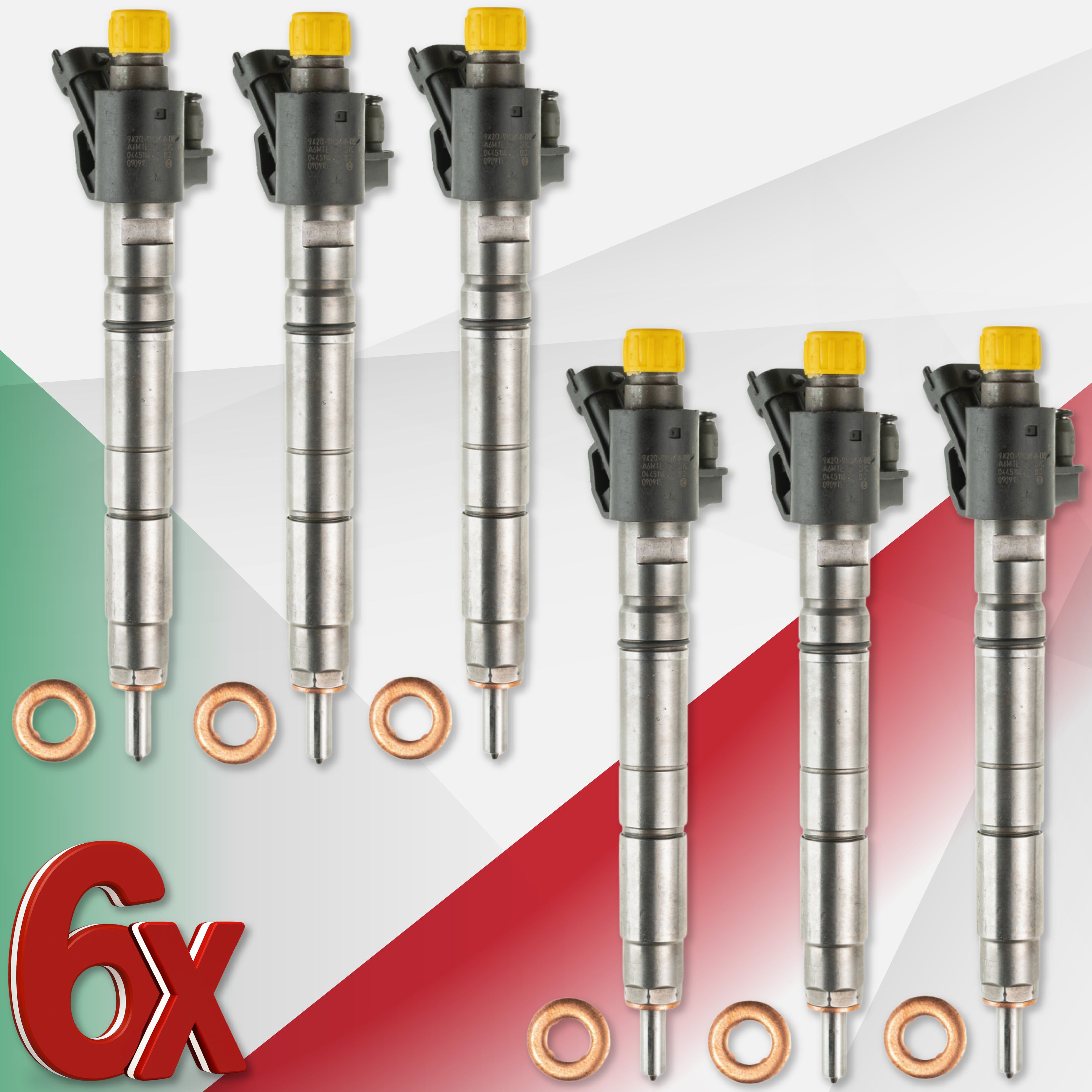 Iniettore 0445116013 per Citroën, Land Rover 3.0 TD – 9X2Q9K546DB