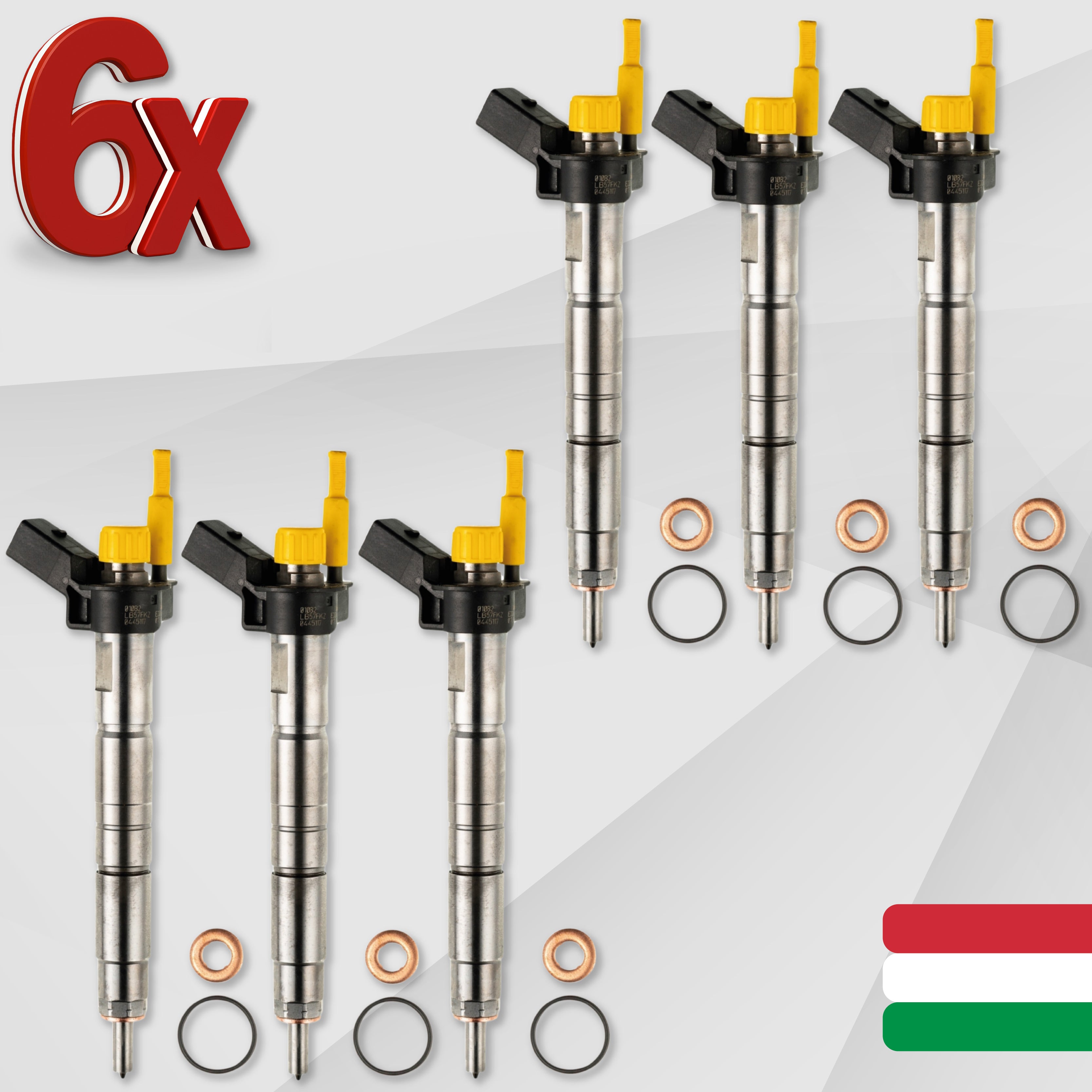 Iniettore 0445117017 per BMW E81, E87, F10 535d – 13537805430