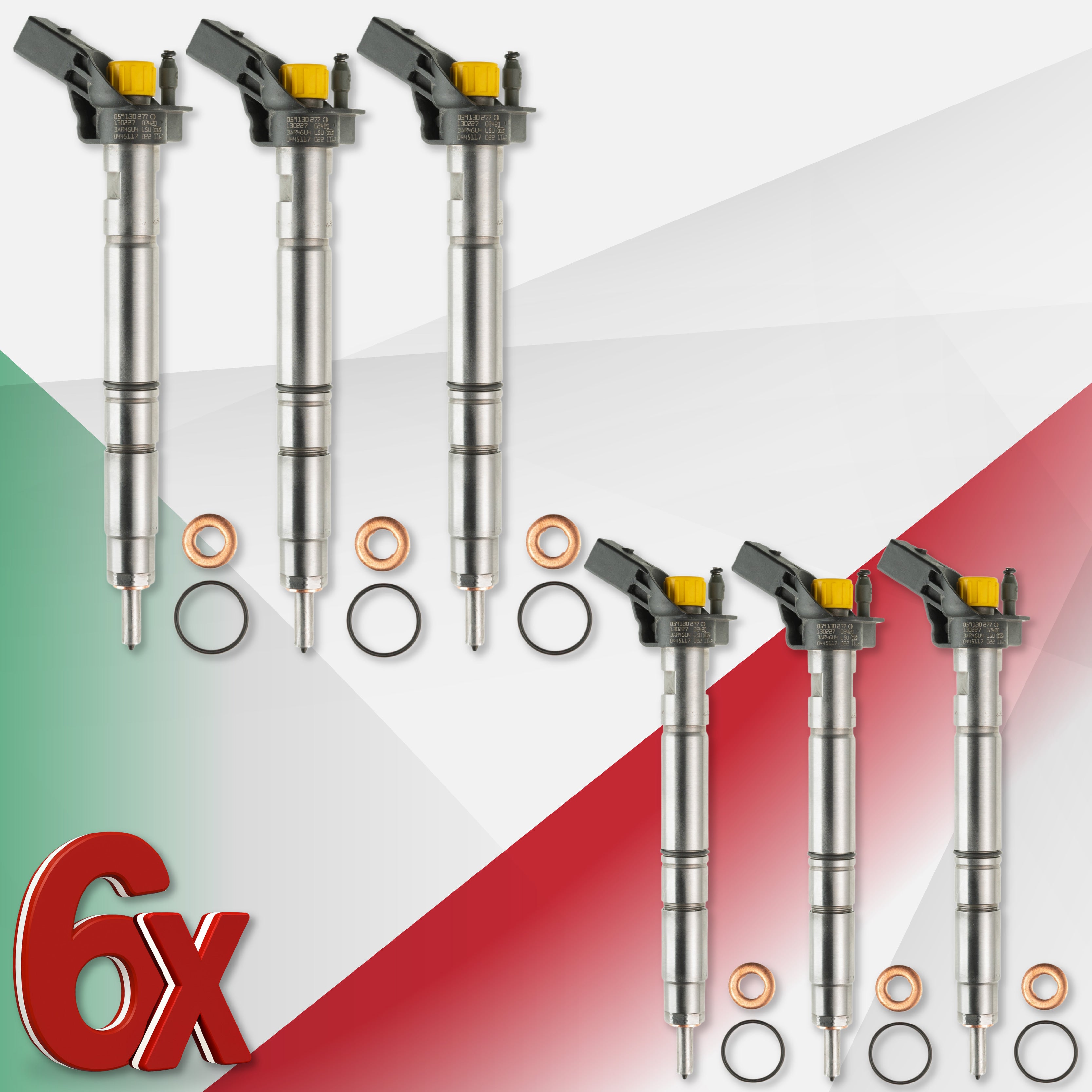 Iniettore 0445117027 VAG VW Audi 0445117026 / 059130277CH