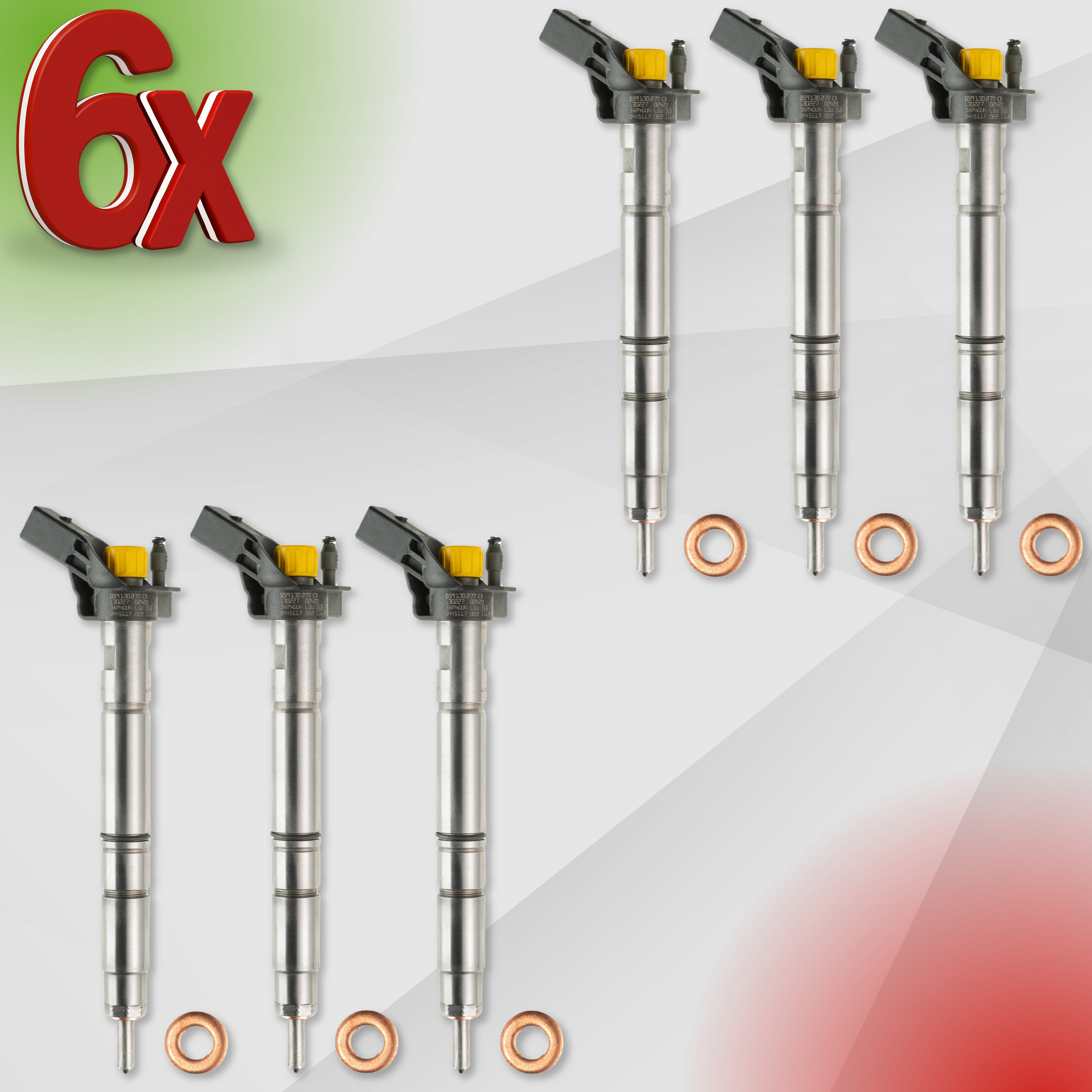 Iniettore 0445117042 per Audi, VW Amarok, Touareg 3.0 TDI – 059130277CR