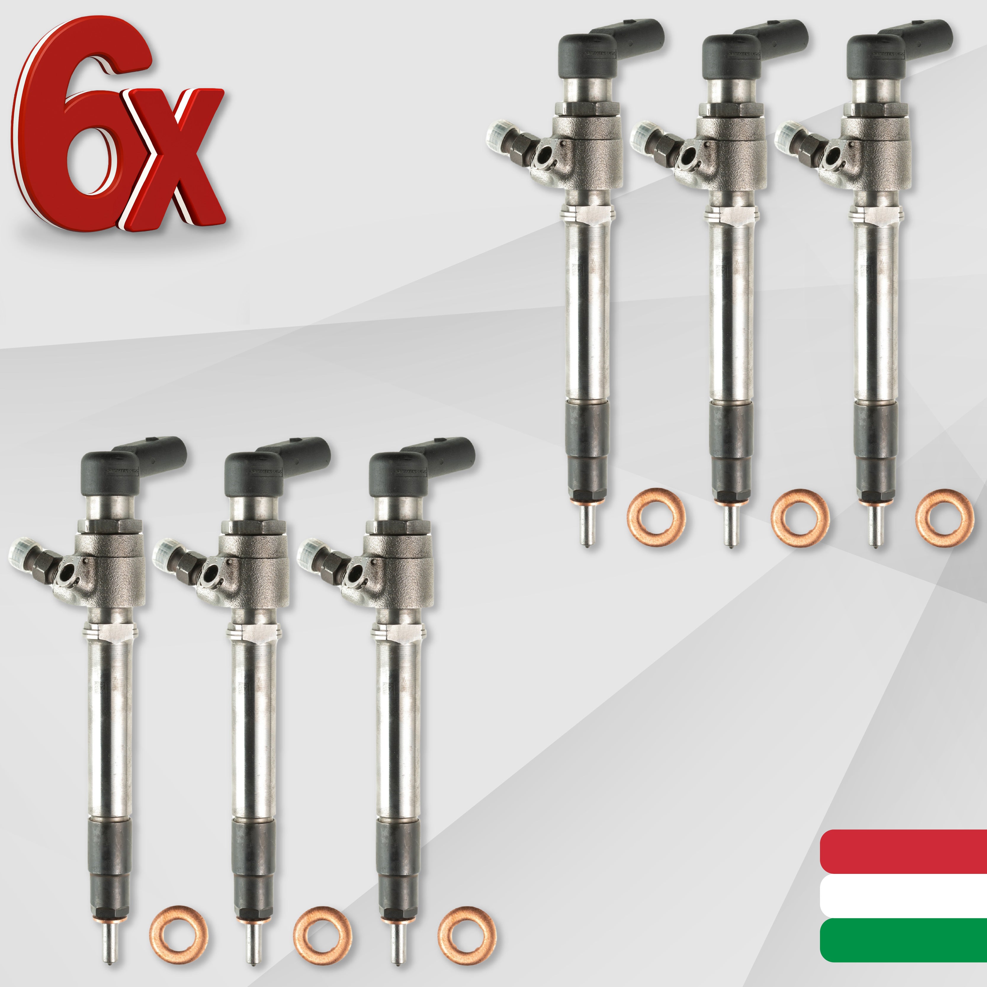 Iniettore Siemens 6H4Q9K546EB Land Rover 3.6 D – codice equivalente 6H4Q9K546DB A2C59513597